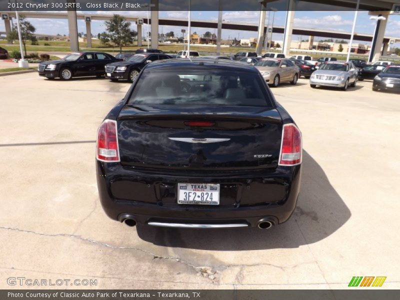 Gloss Black / Black 2012 Chrysler 300 SRT8