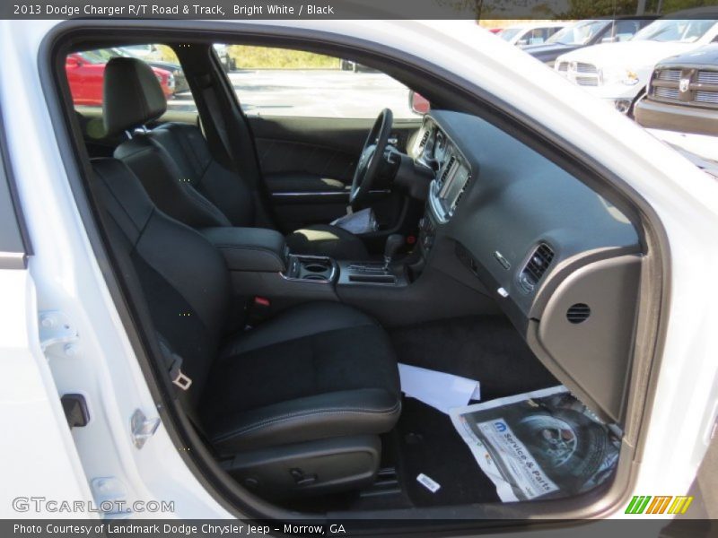 Bright White / Black 2013 Dodge Charger R/T Road & Track
