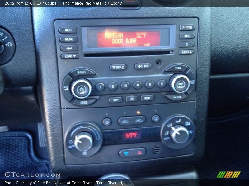 Performance Red Metallic / Ebony 2009 Pontiac G6 GXP Coupe