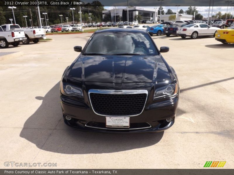 Gloss Black / Black 2012 Chrysler 300 SRT8