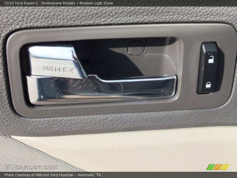 Smokestone Metallic / Medium Light Stone 2010 Ford Fusion S