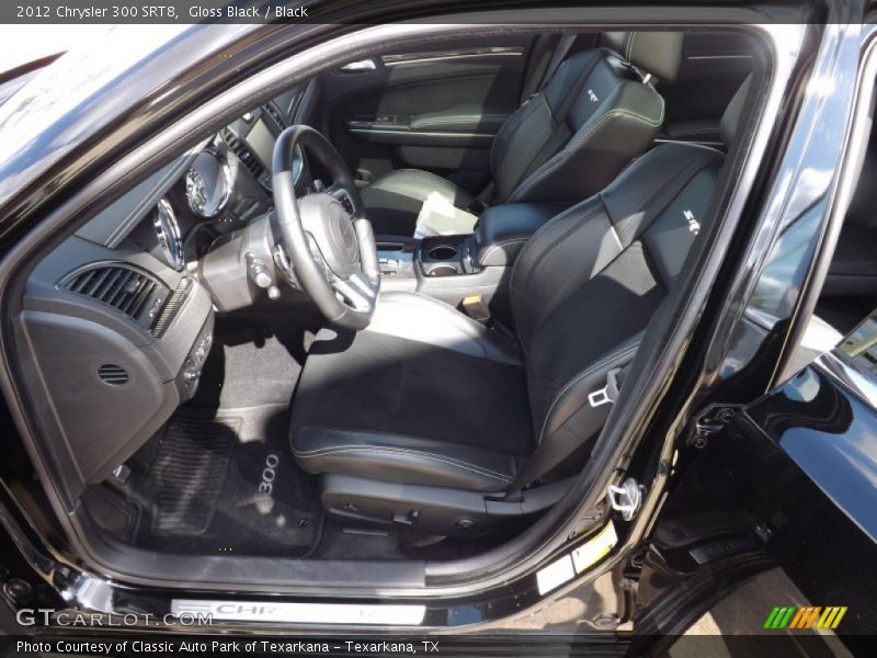 Gloss Black / Black 2012 Chrysler 300 SRT8