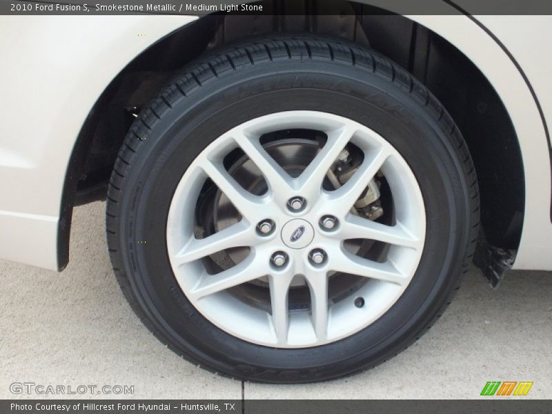 Smokestone Metallic / Medium Light Stone 2010 Ford Fusion S