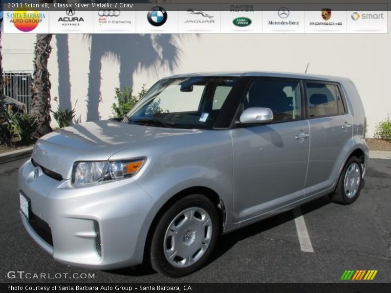 Classic Silver Metallic / Gray 2011 Scion xB