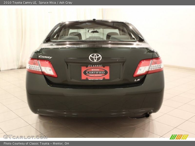 Spruce Mica / Ash Gray 2010 Toyota Camry LE