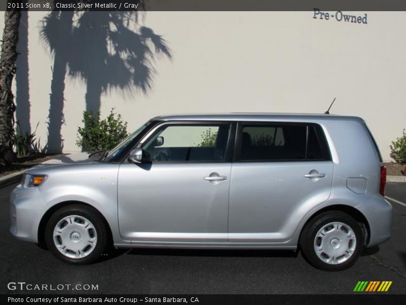 Classic Silver Metallic / Gray 2011 Scion xB