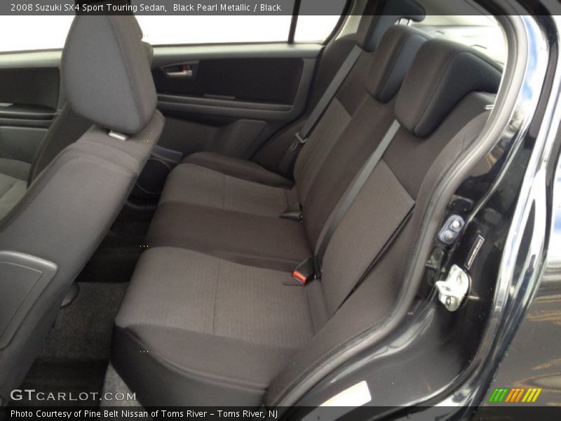 Black Pearl Metallic / Black 2008 Suzuki SX4 Sport Touring Sedan