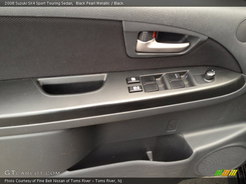 Black Pearl Metallic / Black 2008 Suzuki SX4 Sport Touring Sedan
