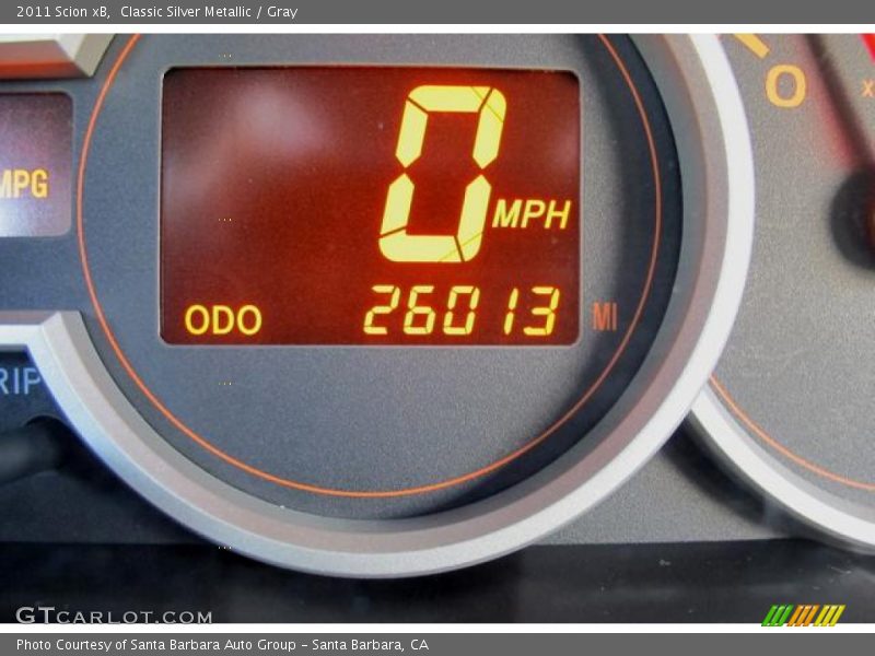 Classic Silver Metallic / Gray 2011 Scion xB