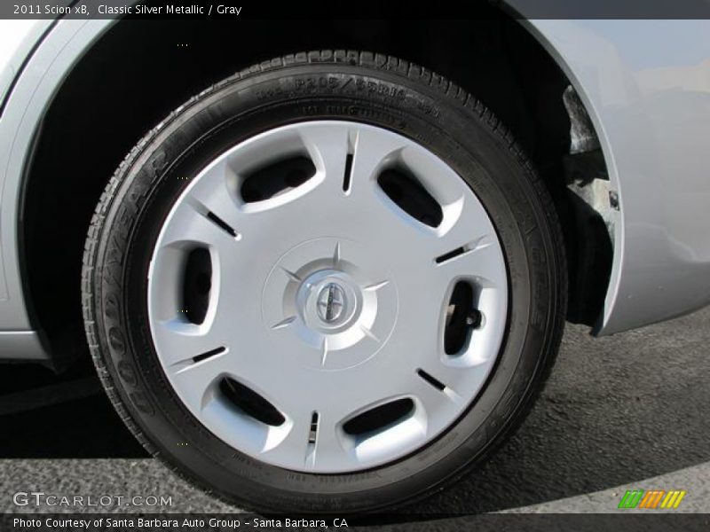 Classic Silver Metallic / Gray 2011 Scion xB