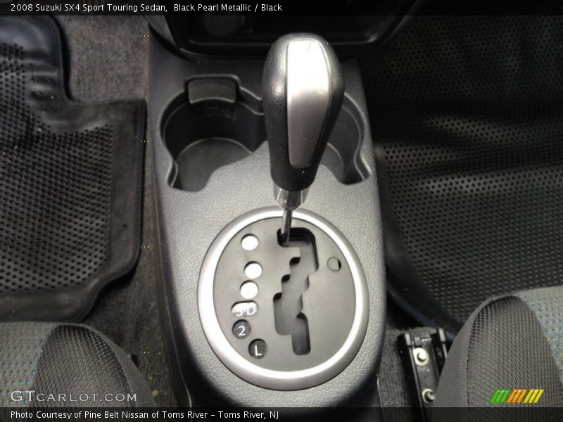 Black Pearl Metallic / Black 2008 Suzuki SX4 Sport Touring Sedan