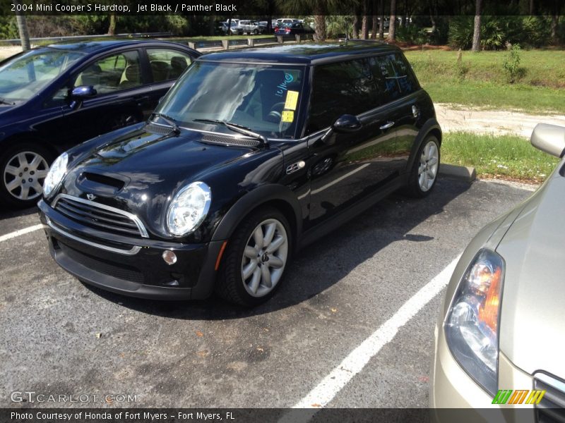 Jet Black / Panther Black 2004 Mini Cooper S Hardtop