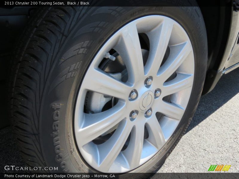 Black / Black 2013 Chrysler 200 Touring Sedan