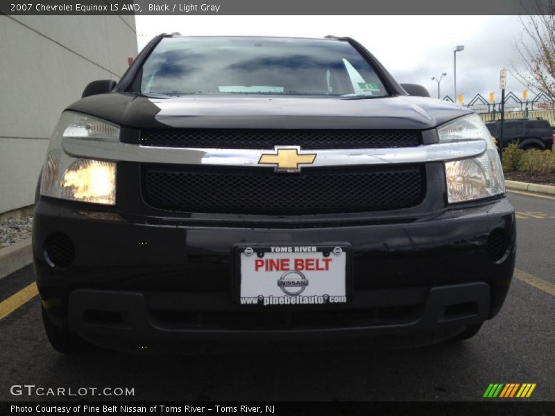 Black / Light Gray 2007 Chevrolet Equinox LS AWD