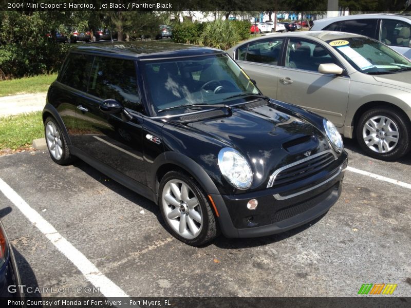 Jet Black / Panther Black 2004 Mini Cooper S Hardtop