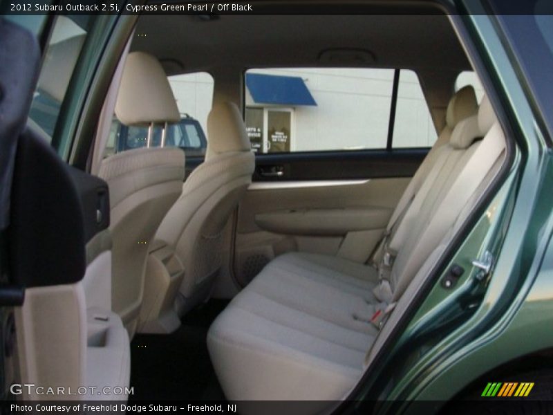 Cypress Green Pearl / Off Black 2012 Subaru Outback 2.5i