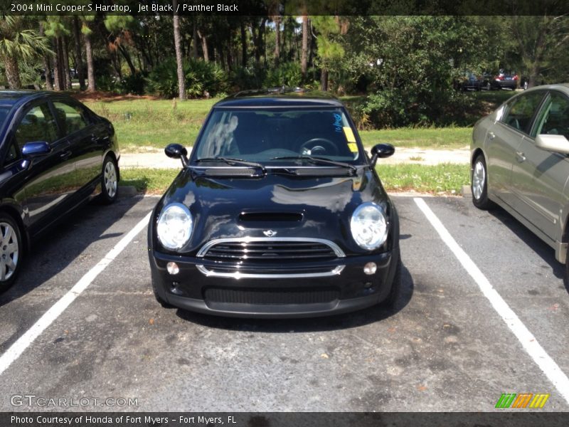 Jet Black / Panther Black 2004 Mini Cooper S Hardtop