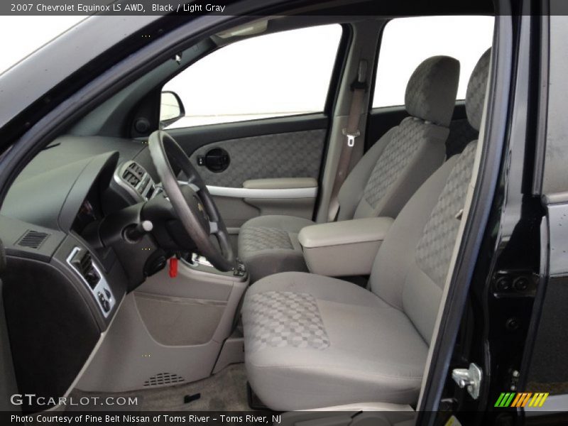 Black / Light Gray 2007 Chevrolet Equinox LS AWD