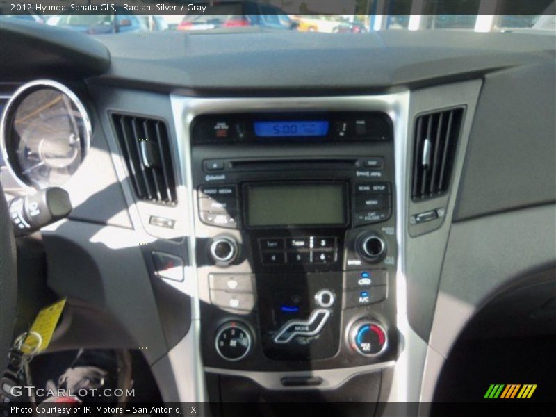 Radiant Silver / Gray 2012 Hyundai Sonata GLS
