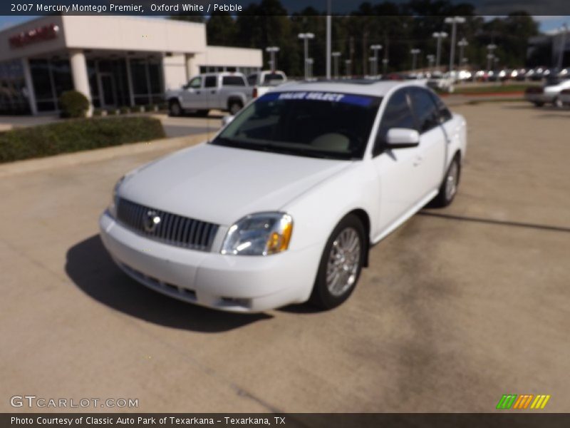 Oxford White / Pebble 2007 Mercury Montego Premier