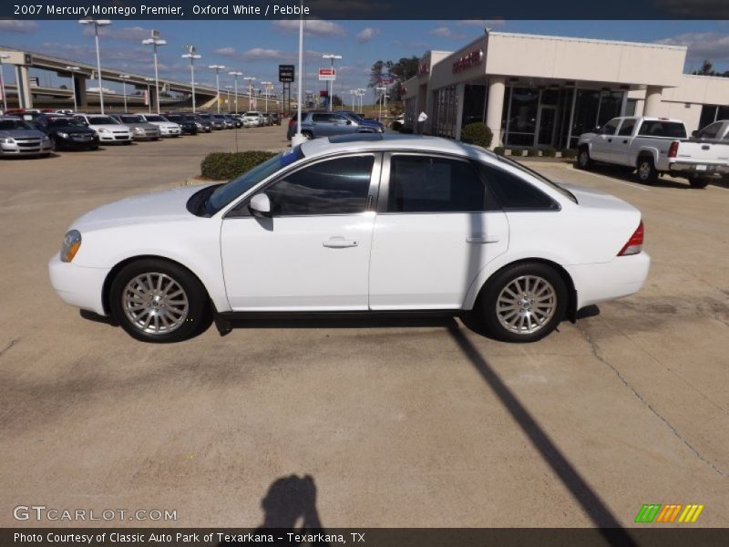 Oxford White / Pebble 2007 Mercury Montego Premier