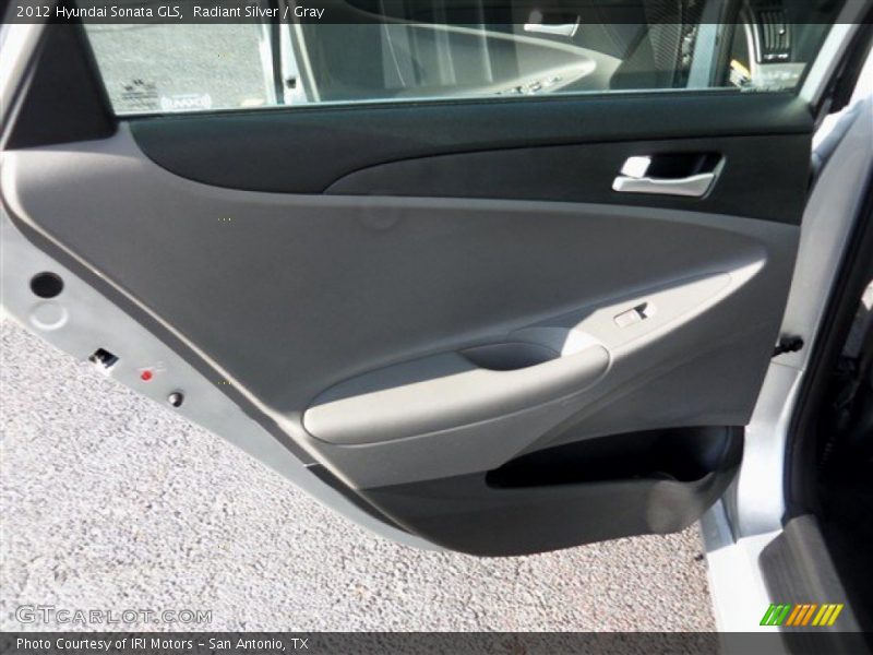 Radiant Silver / Gray 2012 Hyundai Sonata GLS