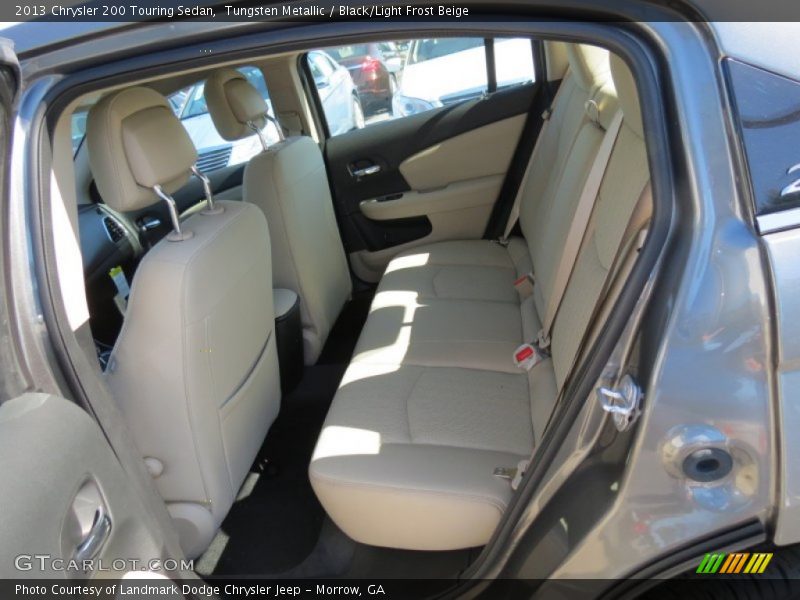 Tungsten Metallic / Black/Light Frost Beige 2013 Chrysler 200 Touring Sedan