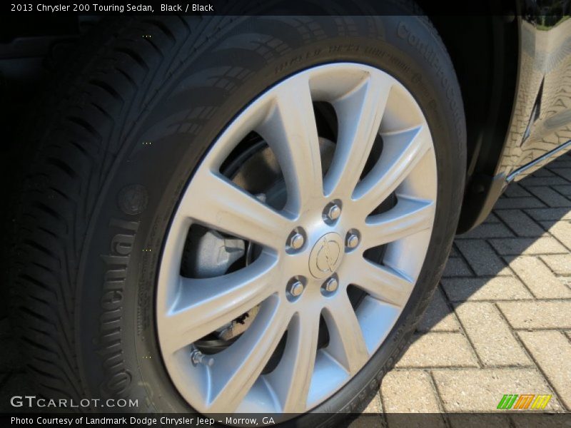 Black / Black 2013 Chrysler 200 Touring Sedan