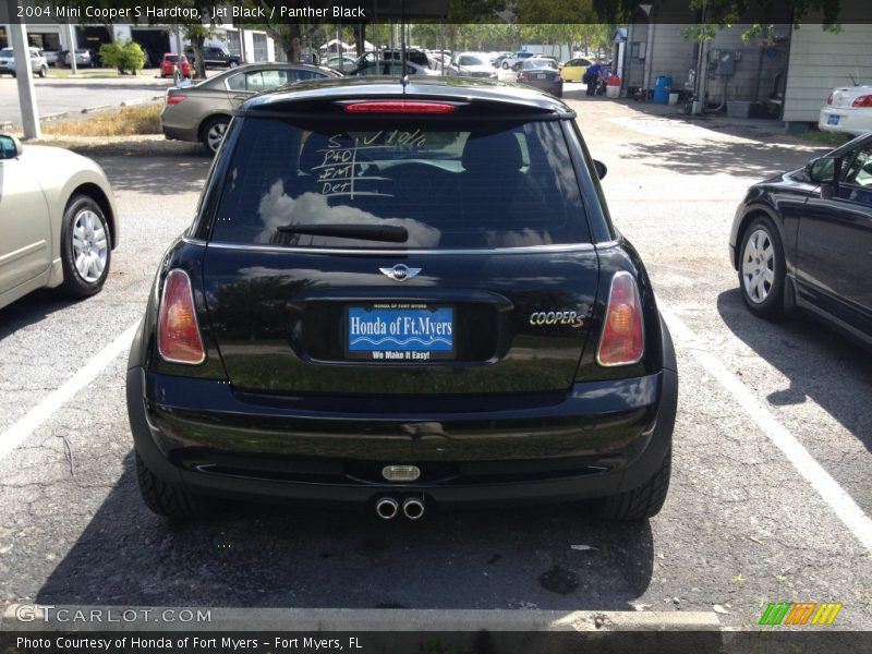 Jet Black / Panther Black 2004 Mini Cooper S Hardtop