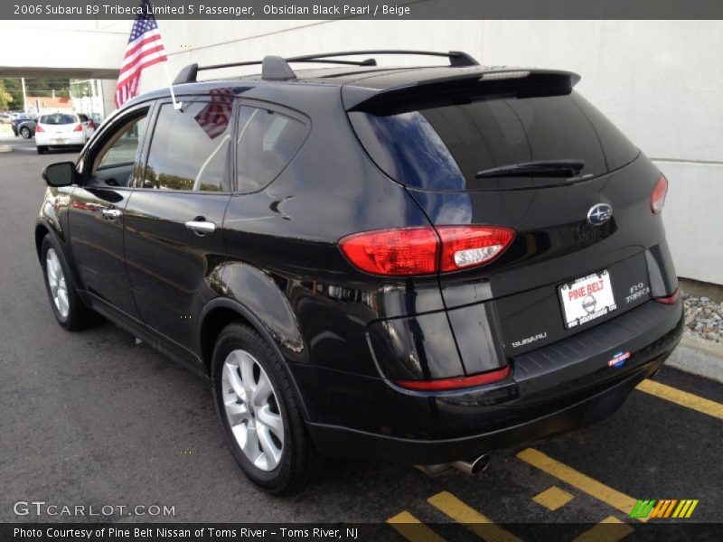 Obsidian Black Pearl / Beige 2006 Subaru B9 Tribeca Limited 5 Passenger