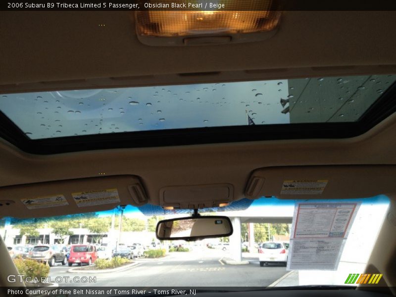 Obsidian Black Pearl / Beige 2006 Subaru B9 Tribeca Limited 5 Passenger