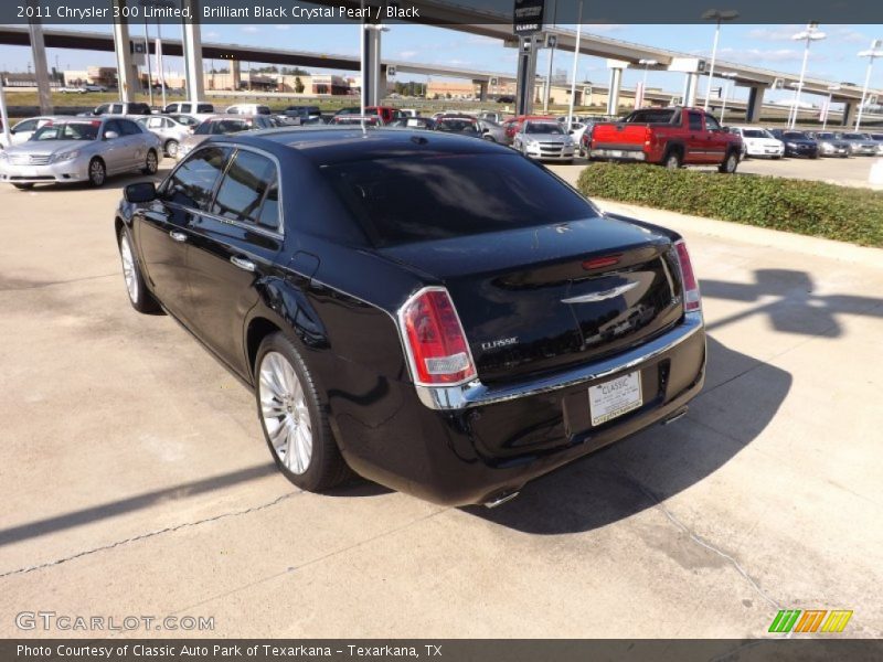 Brilliant Black Crystal Pearl / Black 2011 Chrysler 300 Limited
