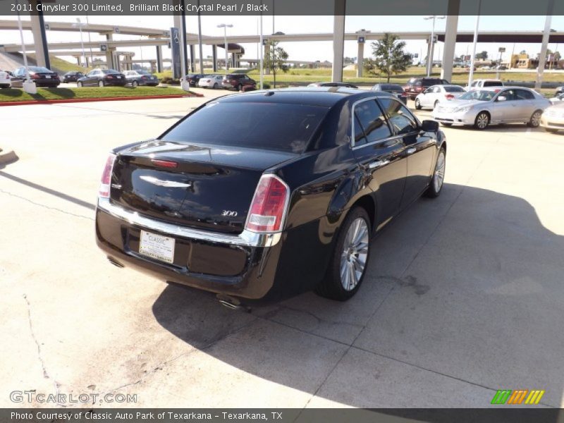 Brilliant Black Crystal Pearl / Black 2011 Chrysler 300 Limited