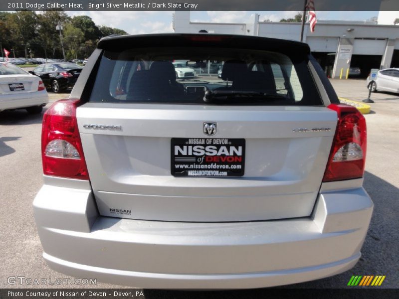 Bright Silver Metallic / Dark Slate Gray 2011 Dodge Caliber Heat