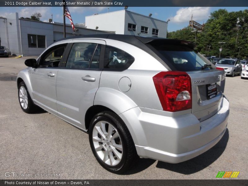 Bright Silver Metallic / Dark Slate Gray 2011 Dodge Caliber Heat
