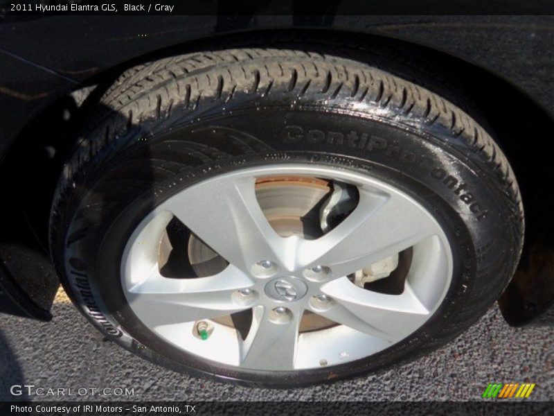 Black / Gray 2011 Hyundai Elantra GLS