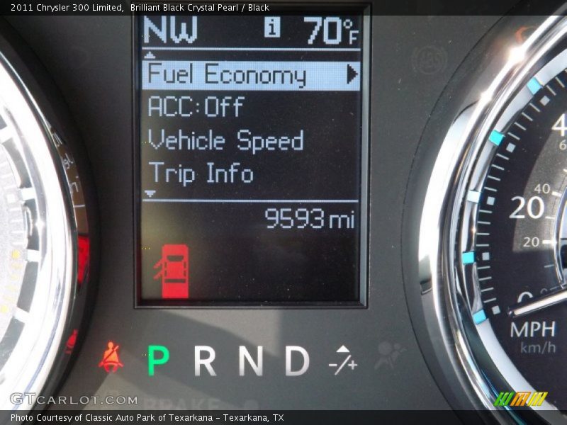Brilliant Black Crystal Pearl / Black 2011 Chrysler 300 Limited
