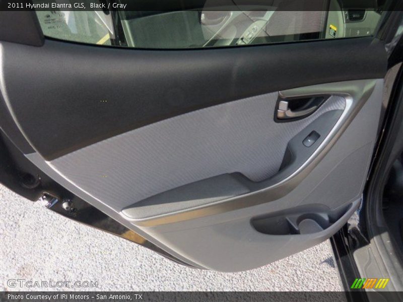 Black / Gray 2011 Hyundai Elantra GLS