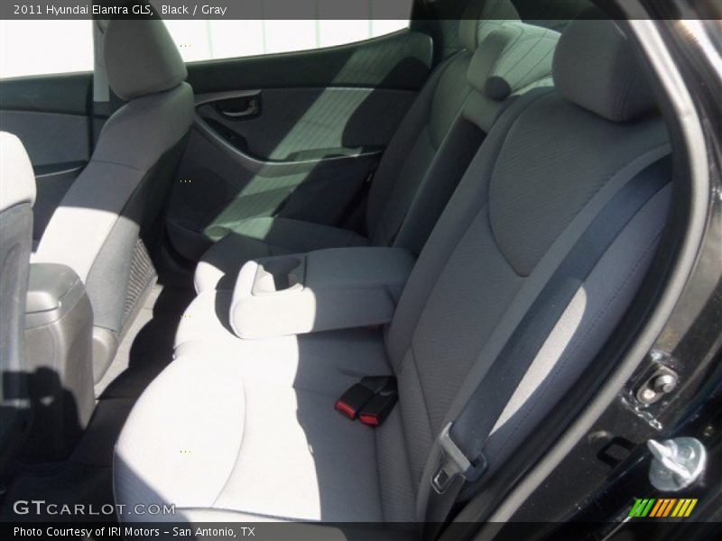 Black / Gray 2011 Hyundai Elantra GLS