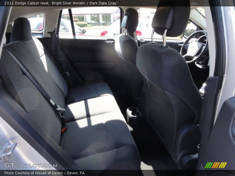 Bright Silver Metallic / Dark Slate Gray 2011 Dodge Caliber Heat