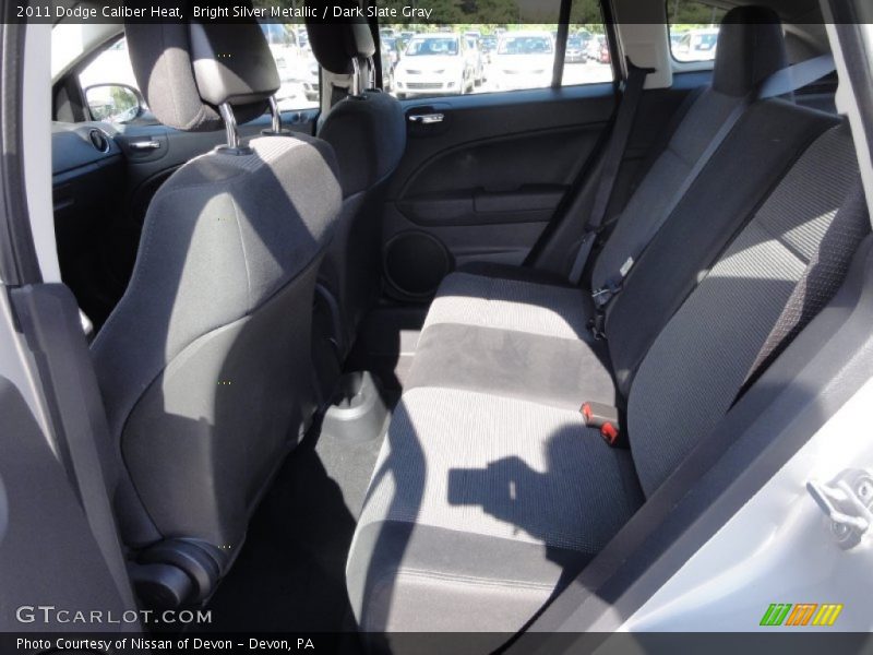 Bright Silver Metallic / Dark Slate Gray 2011 Dodge Caliber Heat