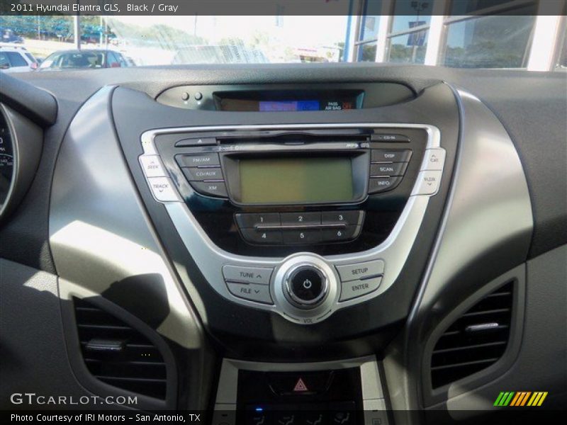 Black / Gray 2011 Hyundai Elantra GLS