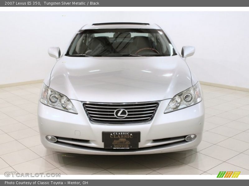 Tungsten Silver Metallic / Black 2007 Lexus ES 350