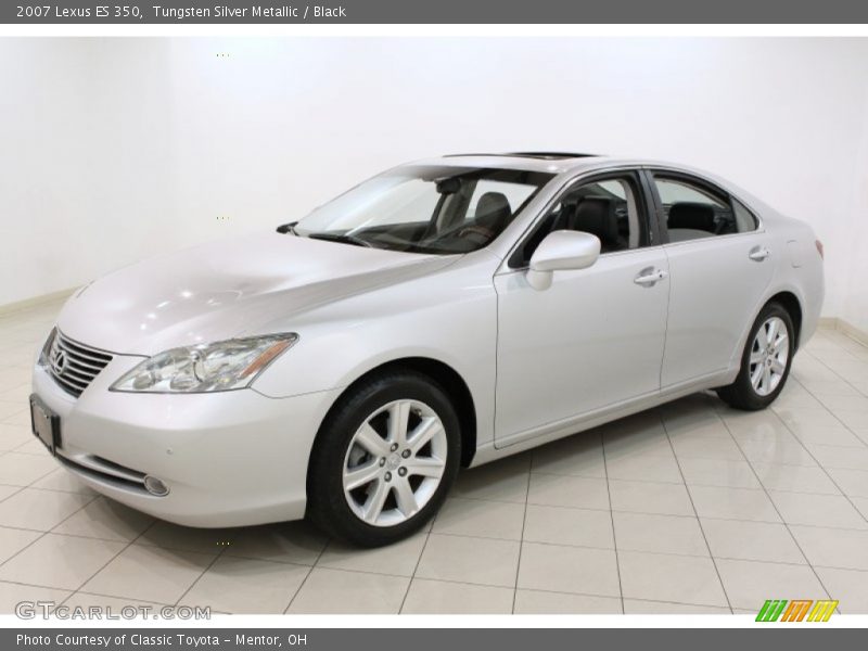 Tungsten Silver Metallic / Black 2007 Lexus ES 350