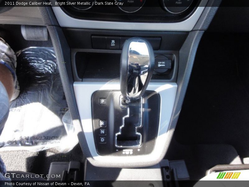 Bright Silver Metallic / Dark Slate Gray 2011 Dodge Caliber Heat