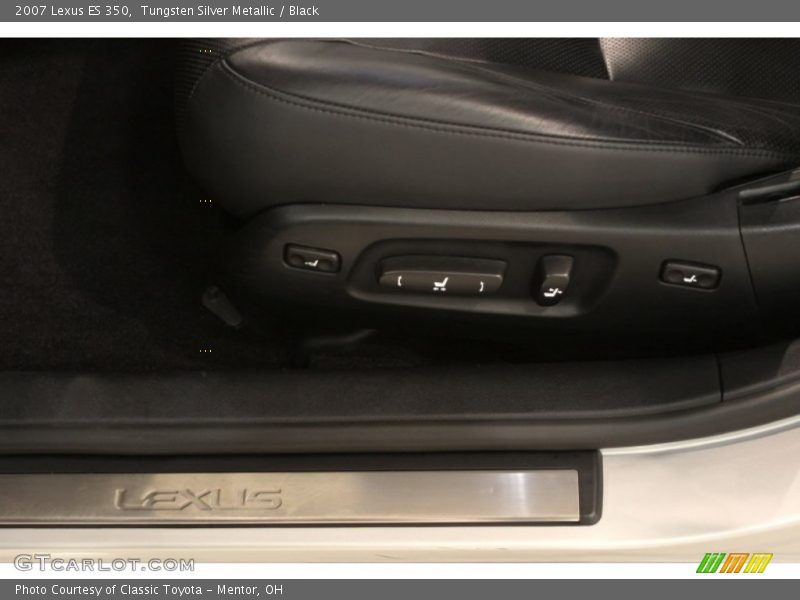 Tungsten Silver Metallic / Black 2007 Lexus ES 350