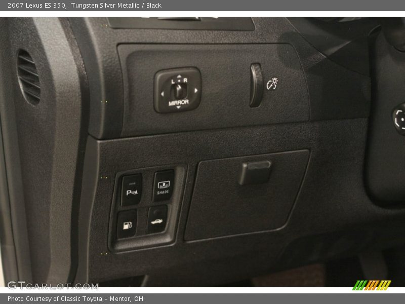 Tungsten Silver Metallic / Black 2007 Lexus ES 350