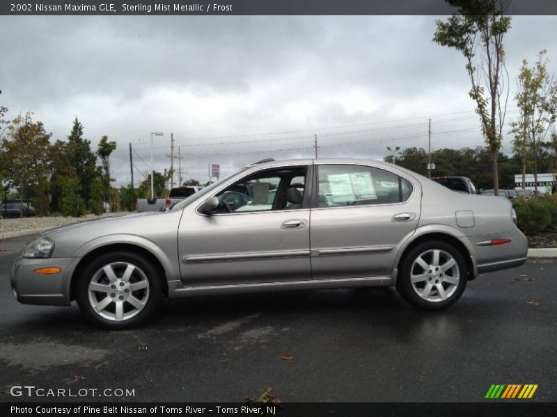 Sterling Mist Metallic / Frost 2002 Nissan Maxima GLE