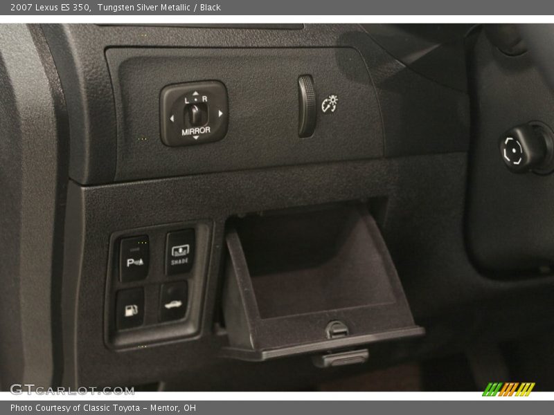 Tungsten Silver Metallic / Black 2007 Lexus ES 350