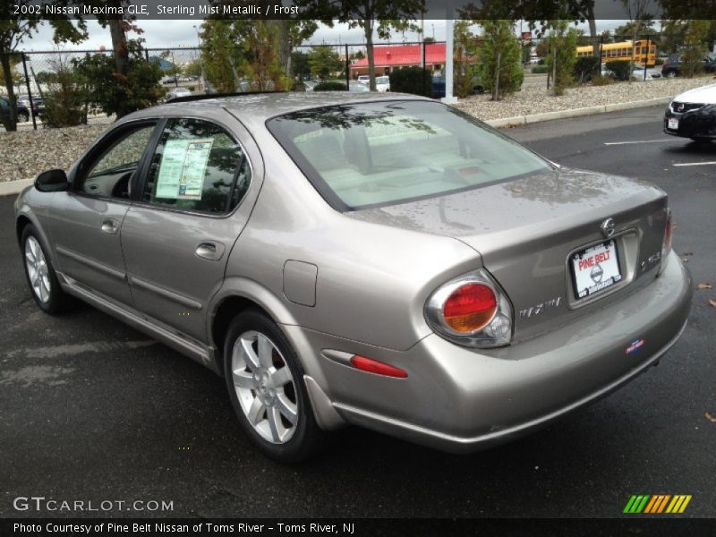 Sterling Mist Metallic / Frost 2002 Nissan Maxima GLE
